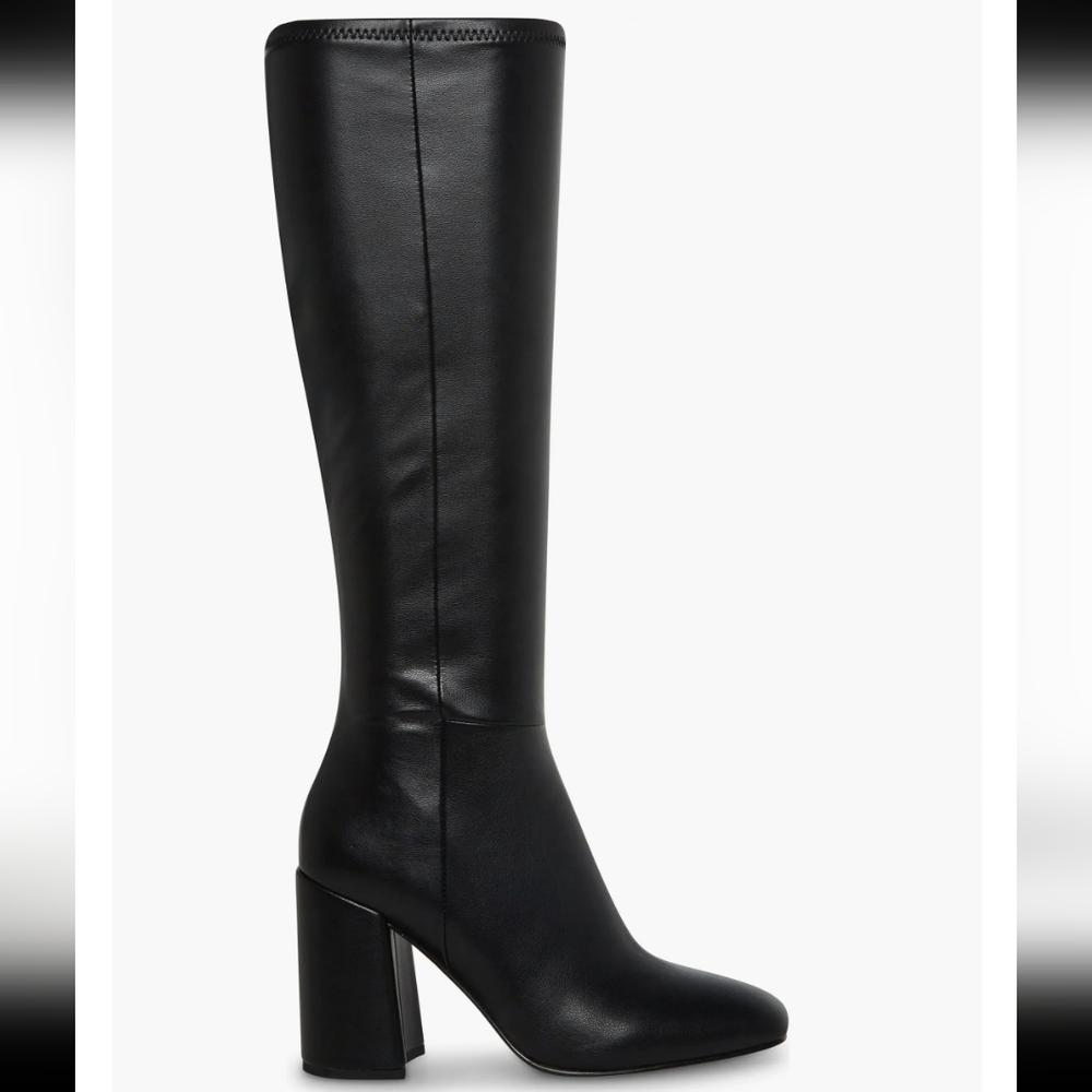 Steve Madden Black Heeled Boots